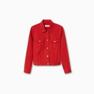 Pocketed denim jacket